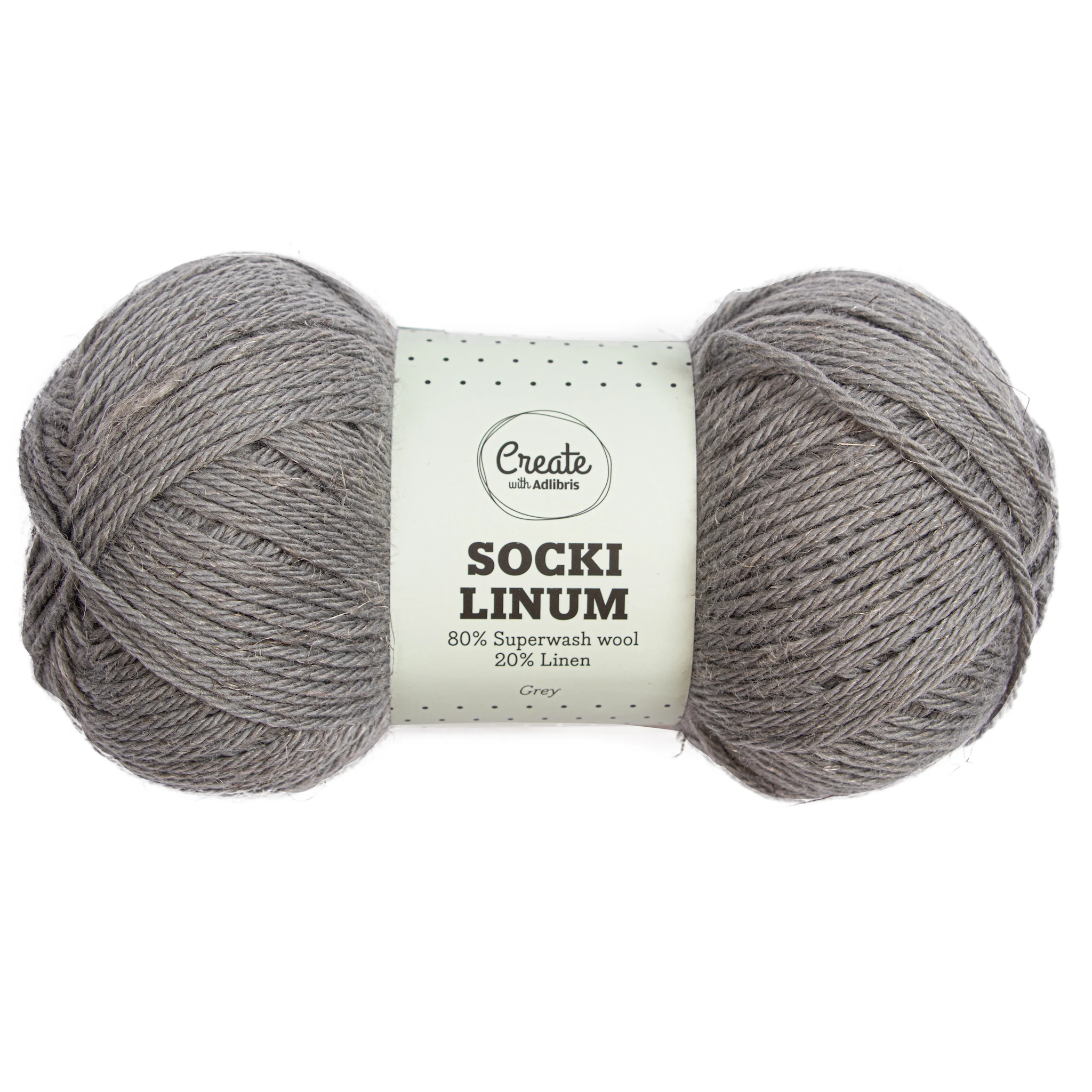 Tuotekuva ille Socki Linum Lanka Villasekoite 100 g Adlibris