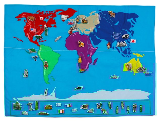 Verdenskart Oskar & Ellen