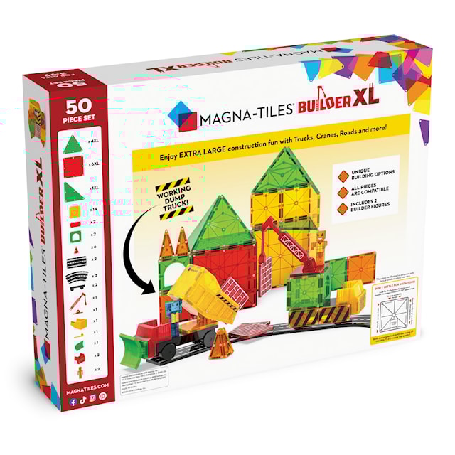 Tuotekuva 7 - Builder XL 50 kpl Magna-Tiles