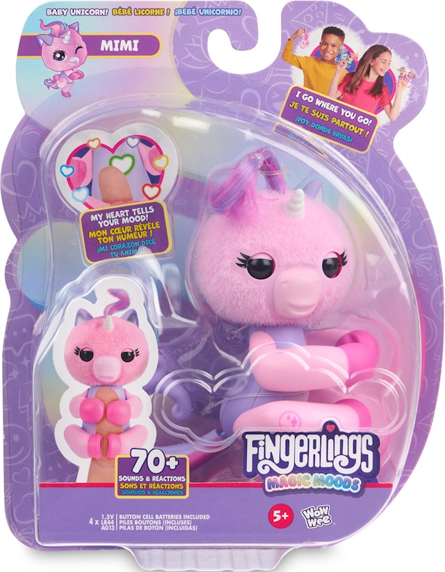 Produktbild 2 för Fortune Telling Fingerling Magic Mood Unicorn Fingerlings