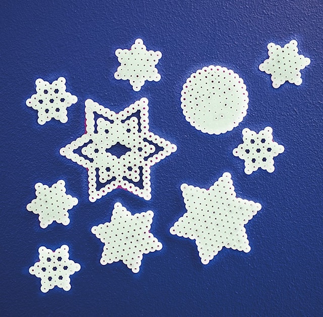 Produktbilde 4 for Perler til perleplater selvlysende 1000-pakk Playbox