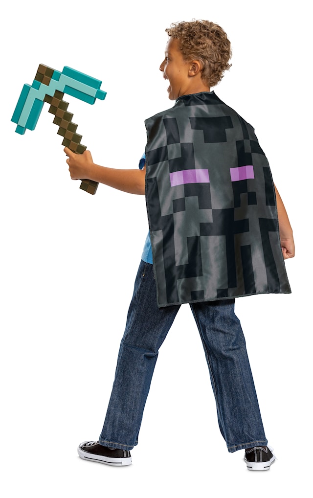 Produktbilde 1 for Minecraft Pickaxe & Cape Set Disguise