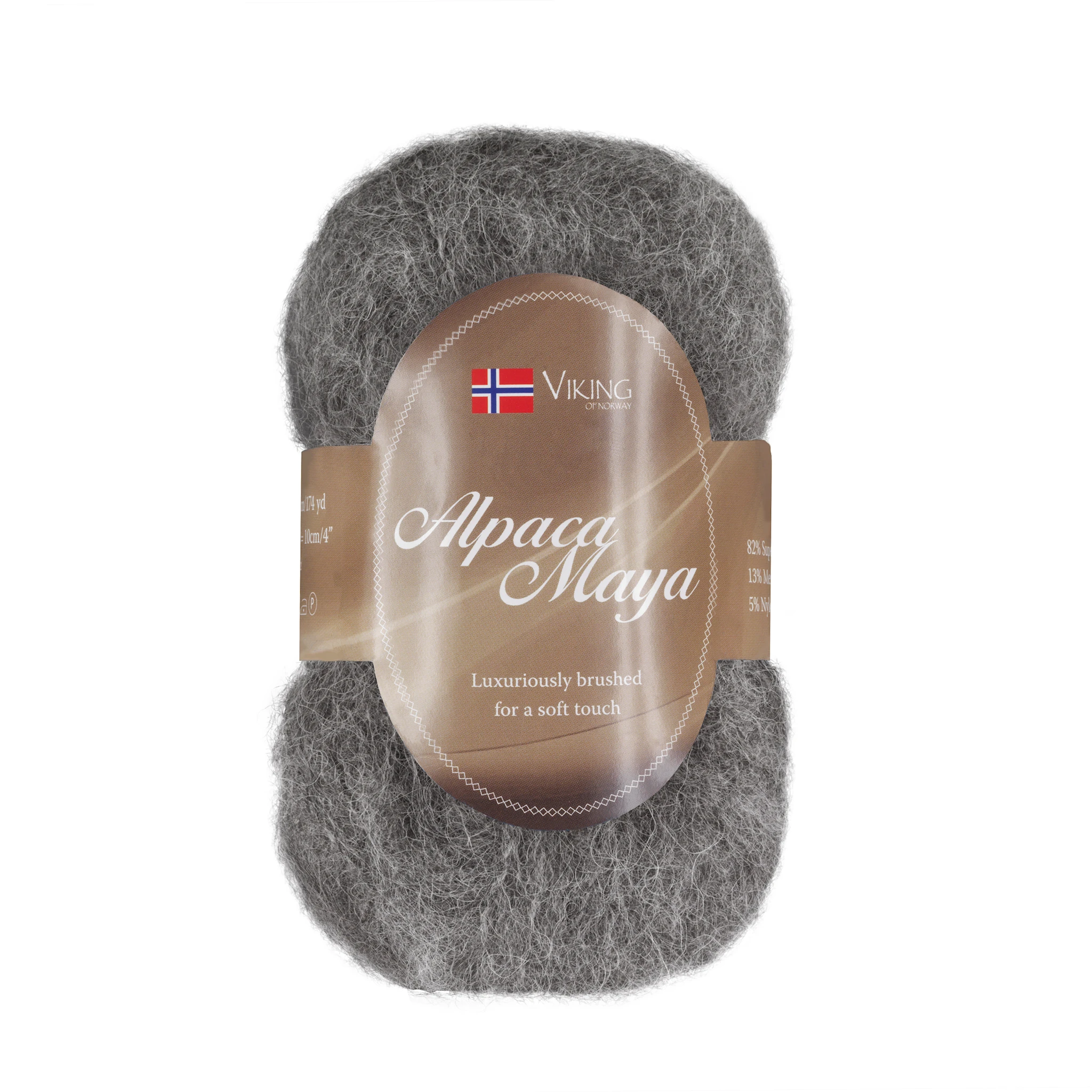 Produktbild för Alpaca Maya Garn Alpackamix 50 g Viking Garn