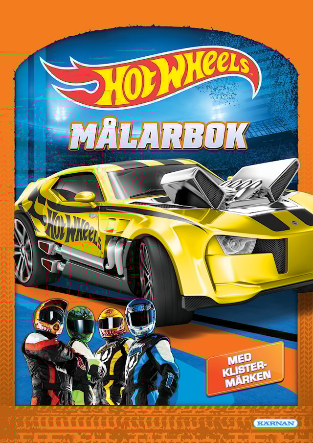 Produktbild 1 för Målarbok Hot Wheels Kärnan