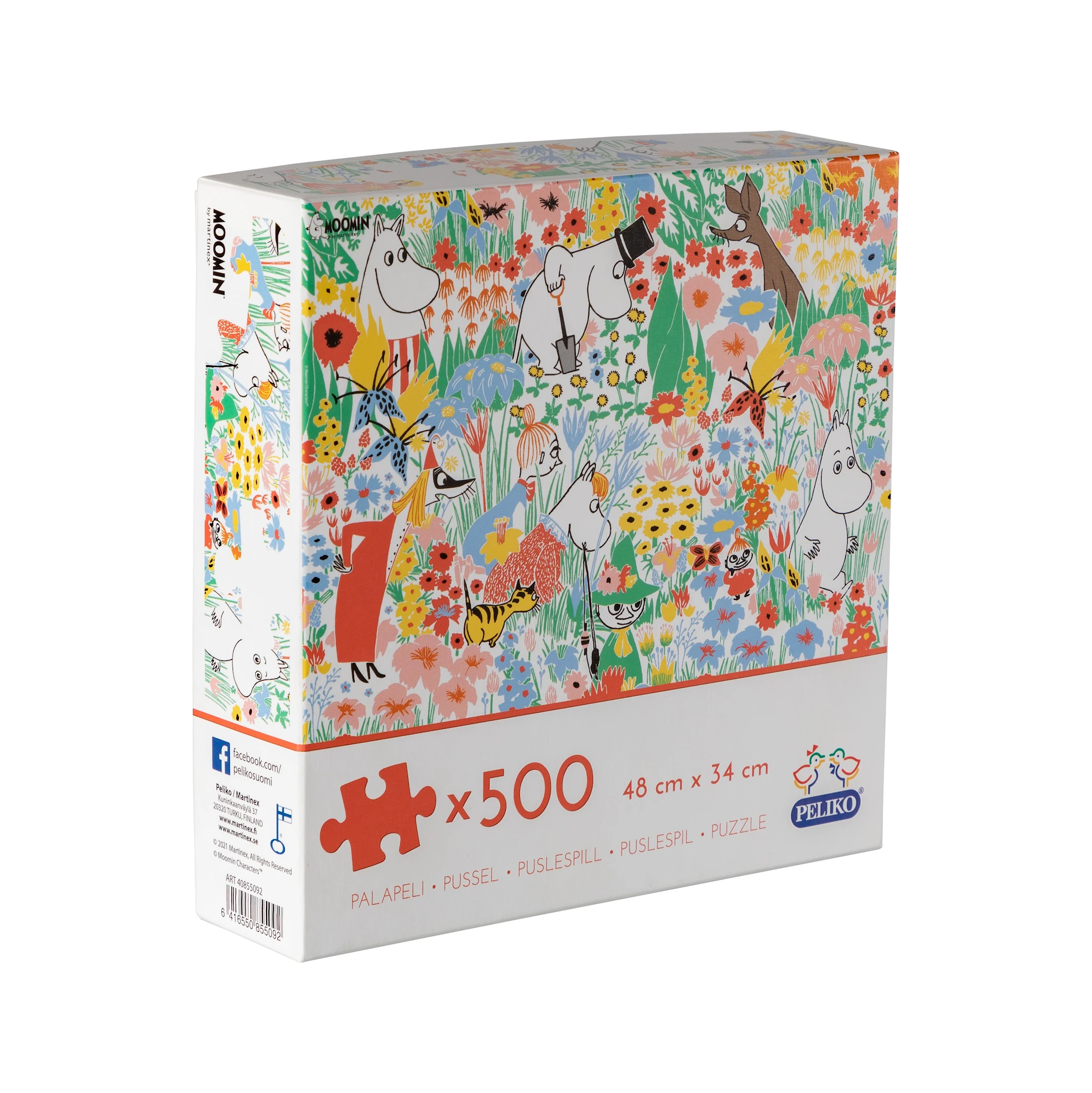 Produktbilde for Puslespill, 500 brikker, Mummi