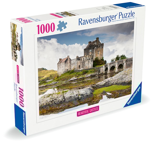 Produktbilde 3 for Beautiful Castles Scotland Puslespill 1000 brikker, Ravensburger