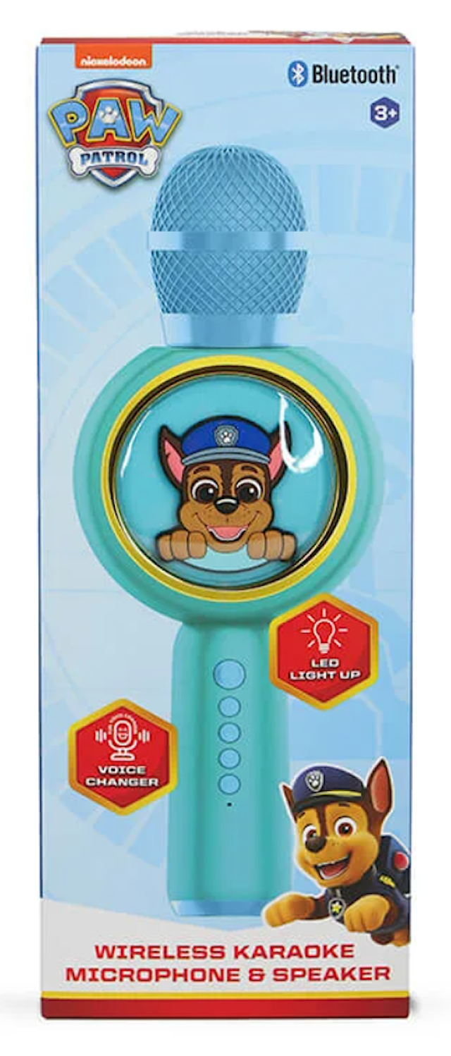 Tuotekuva 1 - Paw Patrol Chase Karaoke Mic PopSing With LED