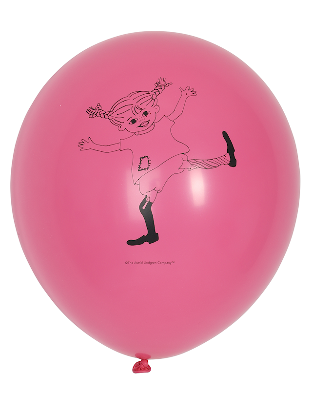 Produktbilde 2 for Latexballonger 8-pakk Pippi