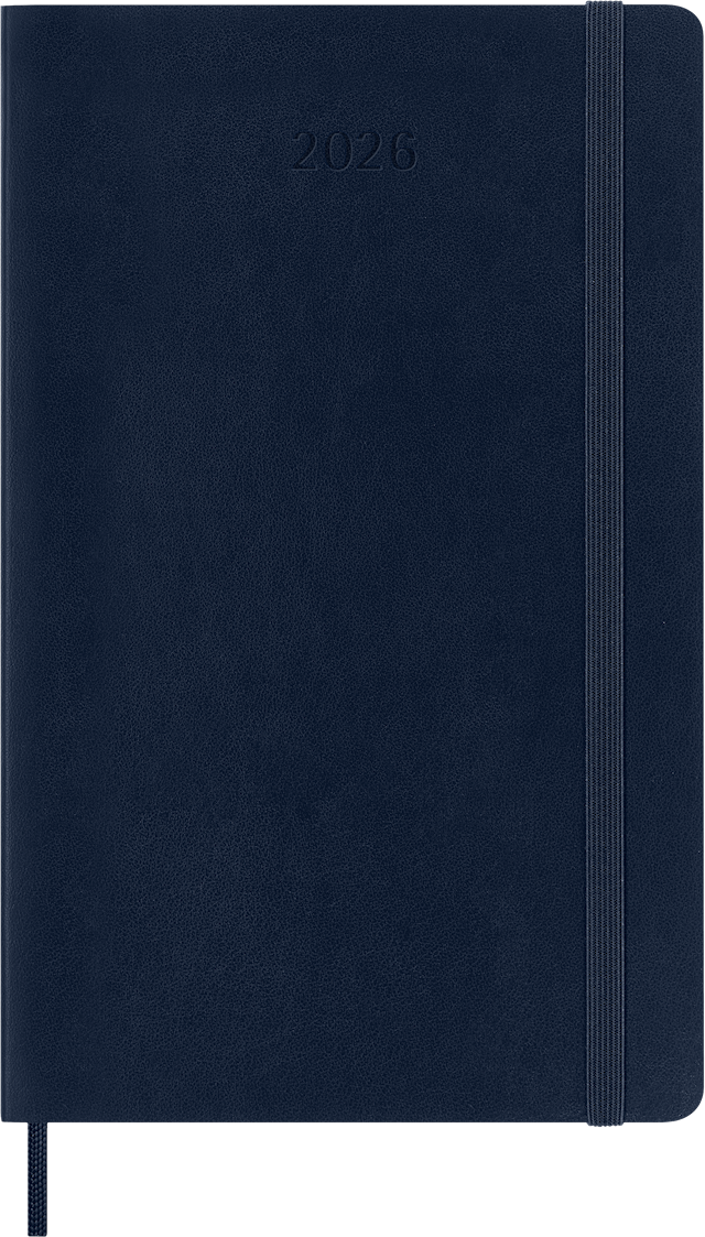 Tuotekuva 2 - Kalenteri 2026 Classic Soft 12M Daily Large Sapphire Blue Moleskine