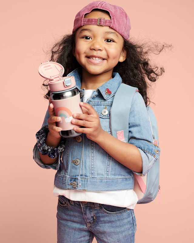 Produktbild 3 för Sportflaska Regnbåge Skip Hop