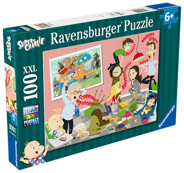 Produktbilde 2 for Puslespill Super Charlie 100 brikker, Ravensburger