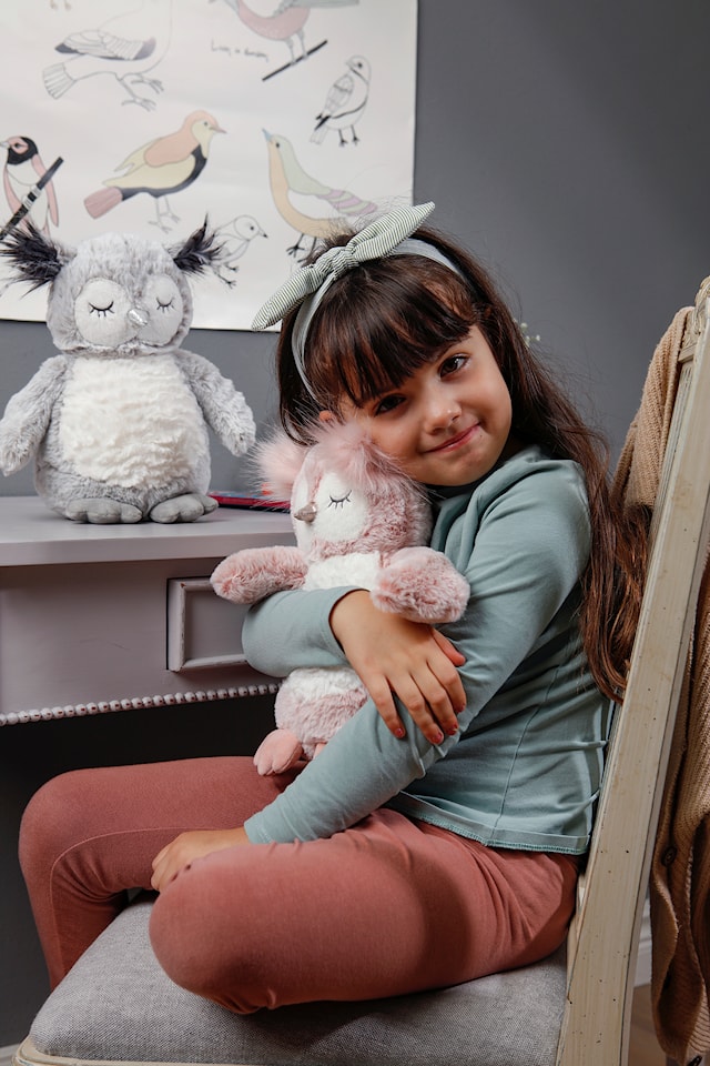 Produktbild 3 för Uggla Tove Rosa Teddykompaniet