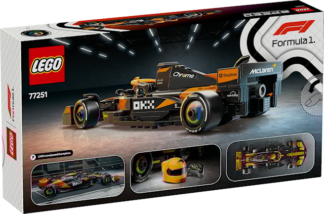 Produktbild 3 för McLaren F1® Team MCL38 racerbil LEGO® Speed Champions (77251)