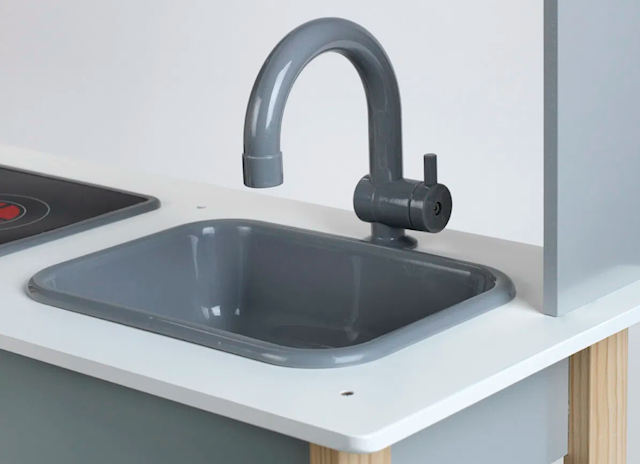 Produktbild 2 för Miele Leksakskök Trä Vit Theo Klein