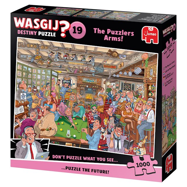 Produktbilde 4 for Wasgij Destiny 19 - The Puzzlers Arms! Puslespill 1000 brikker