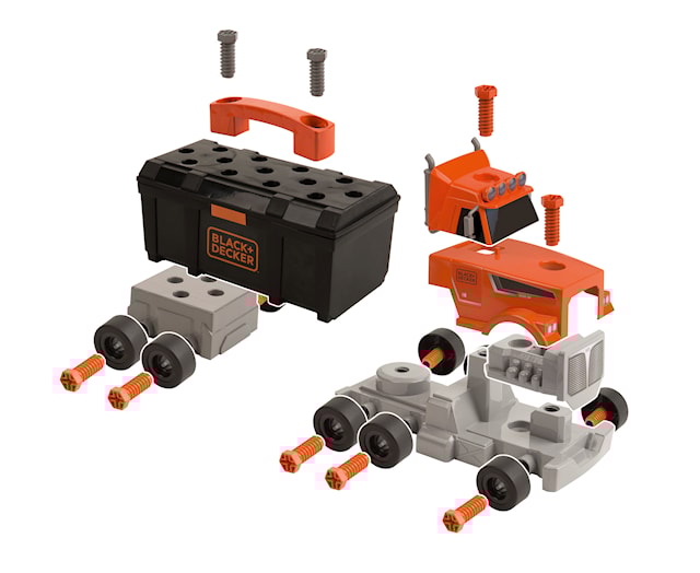 Produktbild 4 för Smoby Black+Decker Bricolo Truck