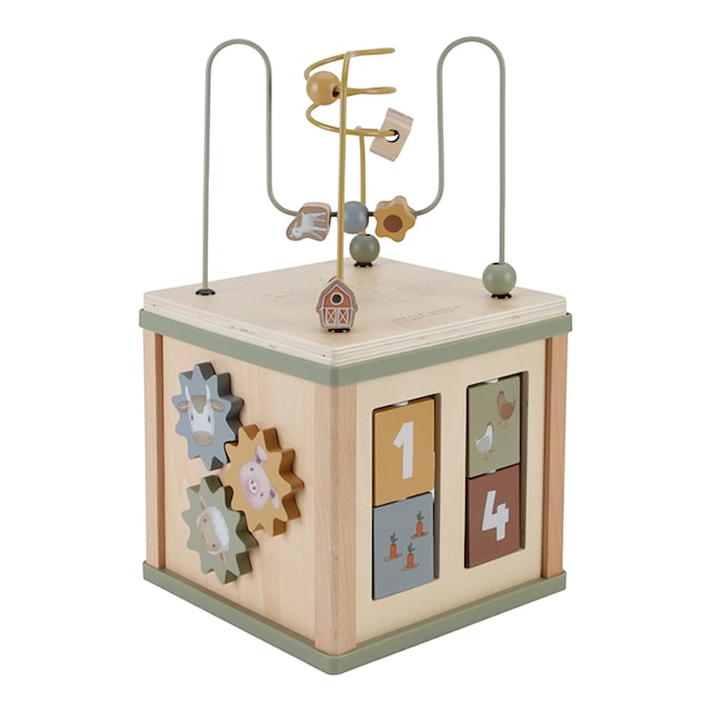 Produktbild 1 för Little Farm Aktivitetskub FSC Little Dutch