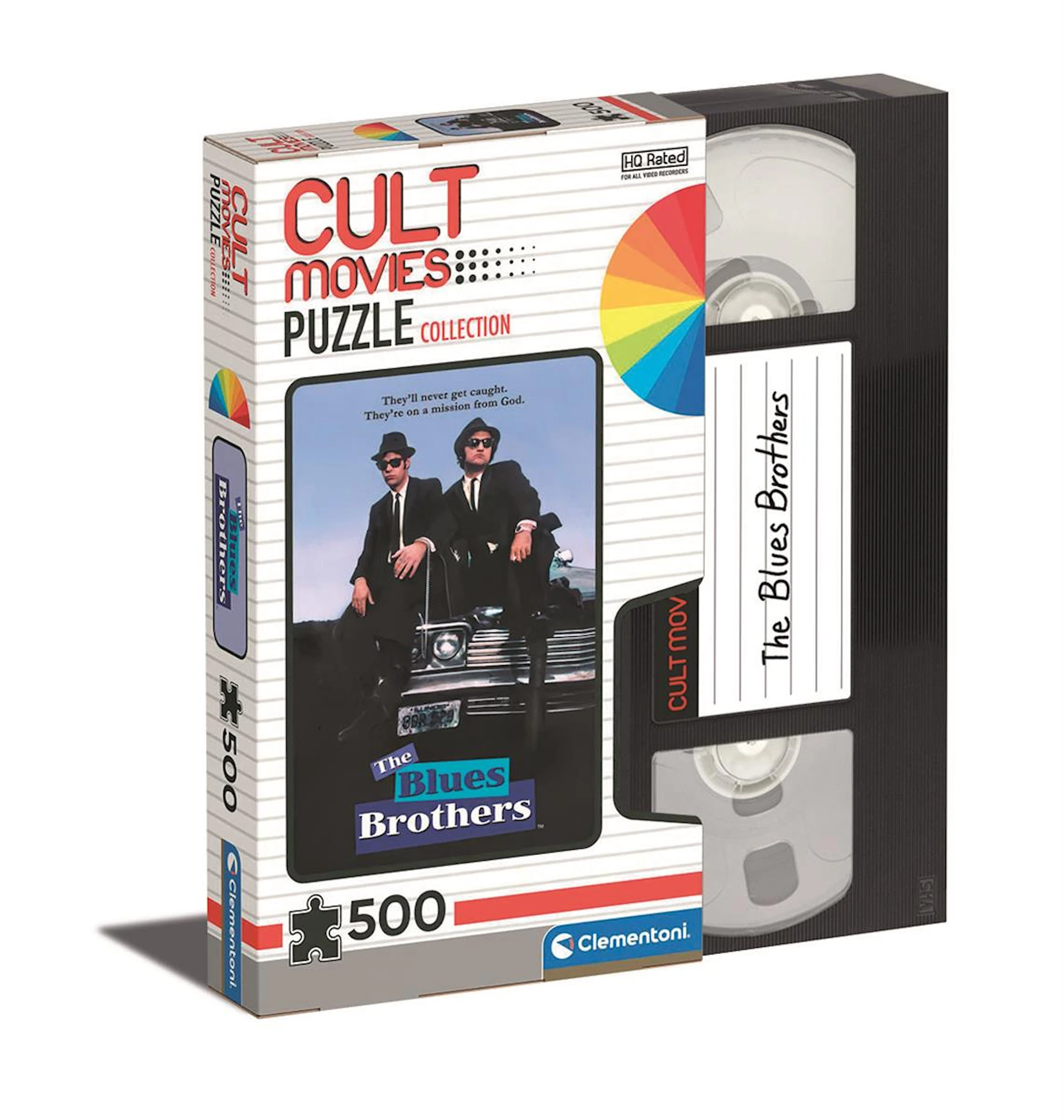 Produktbilde for Puslespill Cult Movies Blues Brothers 500 brikker, Clementoni