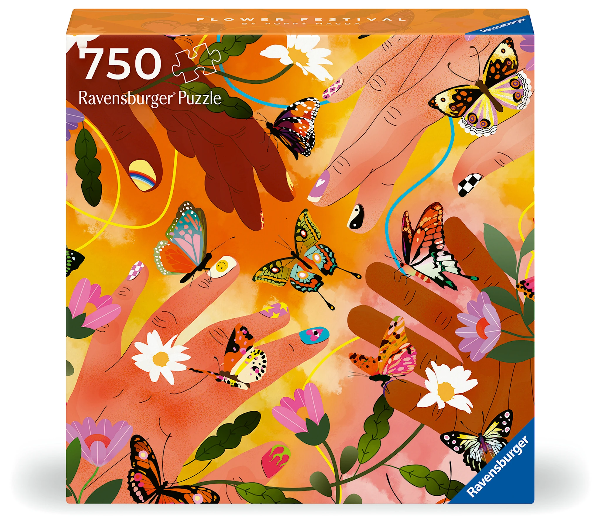 Produktbilde for Art&Soul - Flower Festival Puslespill 750 brikker, Ravensburger