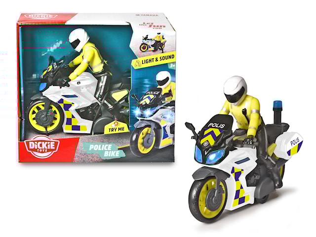 Politiets motorsykkel Dickie Toys