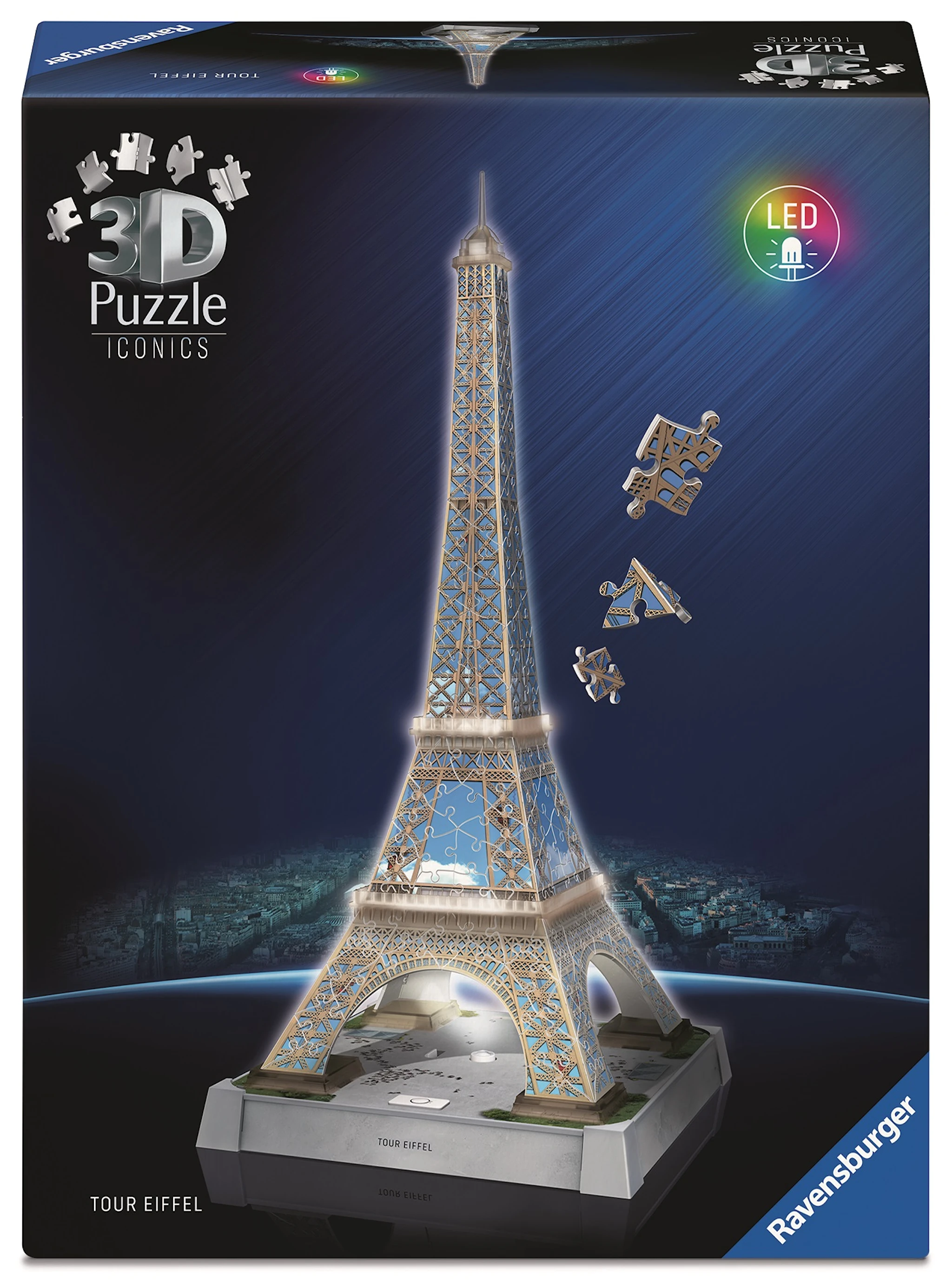 Produktbilde for Iconic La Tour Eiffel med lys 216p Ravensburger