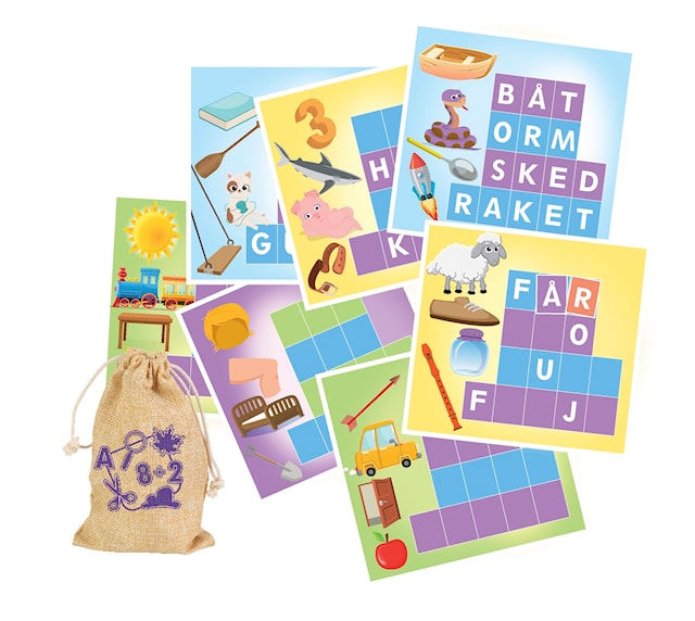 Produktbild 2 för Lär Dig Bokstäver Och Ord (SE)