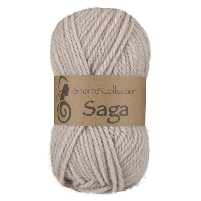 Saga Villa, alpakka-sekoitus 50 g Hiekka 406, Viking Snorre