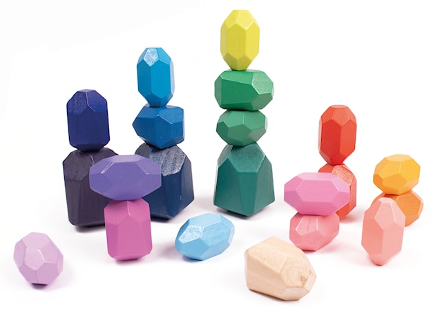 Produktbilde 1 for Trestener Fargerike Kantete 21 stk MyPauze