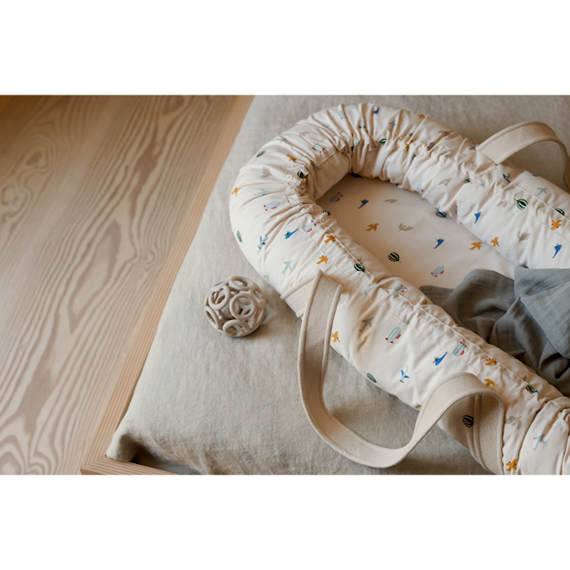 Produktbild 4 för Gro Babylift Aviator/Ecru Liewood