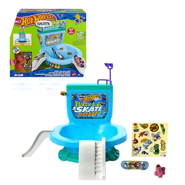 Produktbilde 7 for Hot Wheels Skate Flush&Go Lekesett