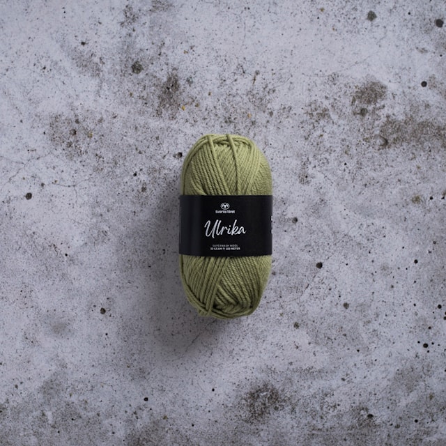 Ulrika Villalanka 50 g Vaaleanvihreä Svarta Fåret