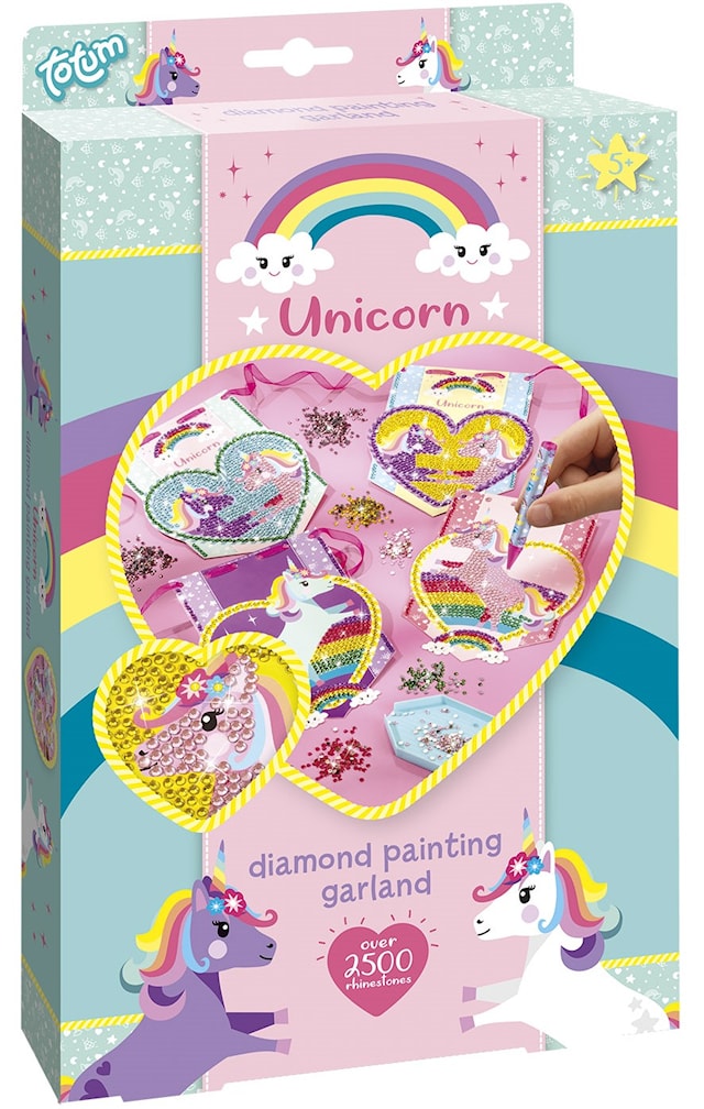 Produktbilde 1 for Diamantmaling Enhjørning