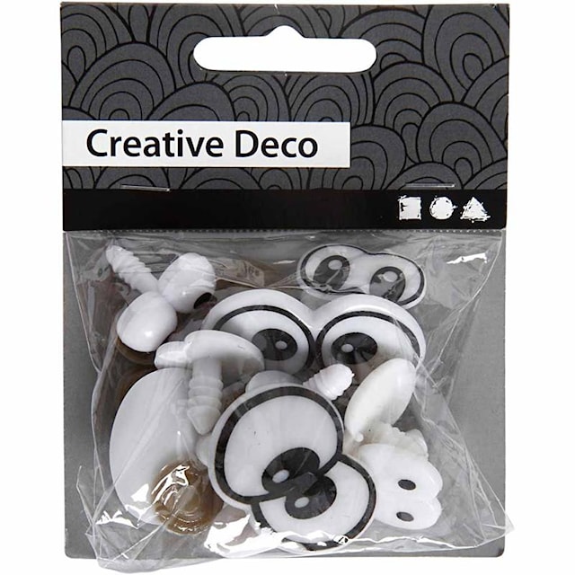 Produktbild 2 för Ögon Roliga 2-3 cm 9 st