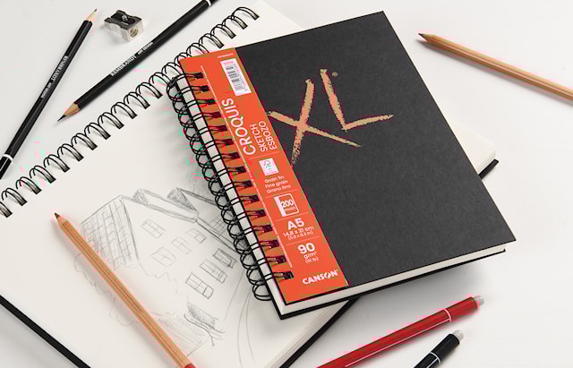 Tuotekuva 3 - Sketch Pad A5 100 Sheets 160g Canson