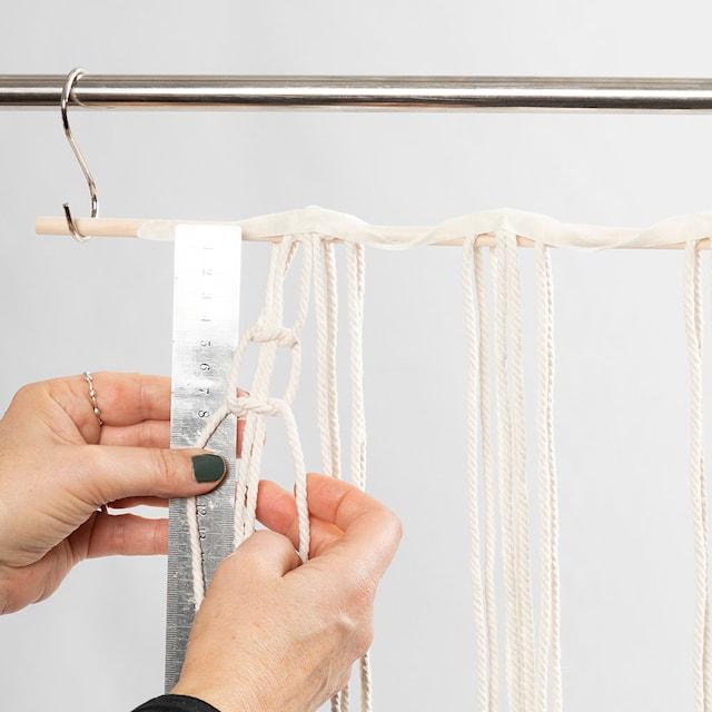 Produktbild 10 för DIY Kit Makramé Väska Natur Creativ Compnay