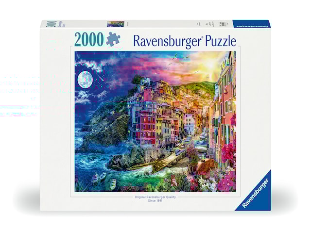 Produktbilde 1 for Puslespill Fargerike Cinque Terre 2000 brikker, Ravensburger