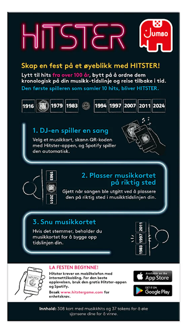 Produktbilde 3 for Hitster Original (NO)