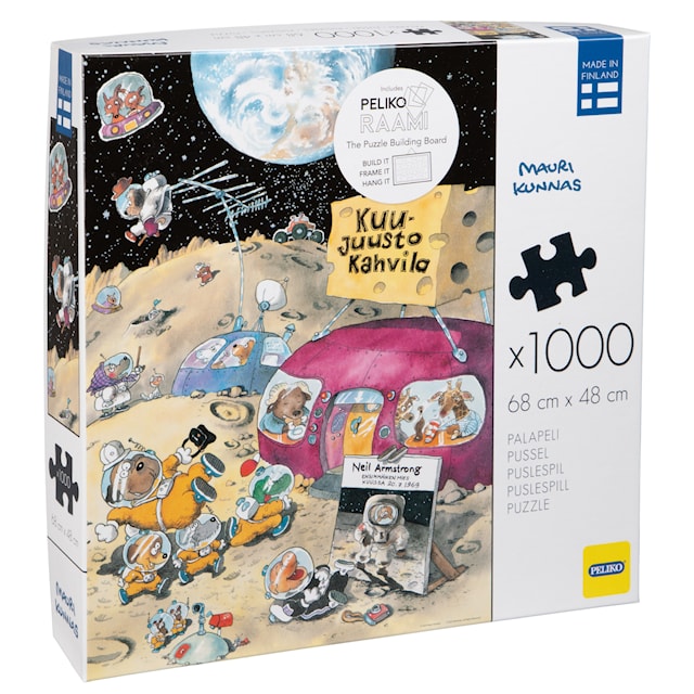 Produktbilde 1 for Månestcafé Puslespill 1000 Biter Kunnas