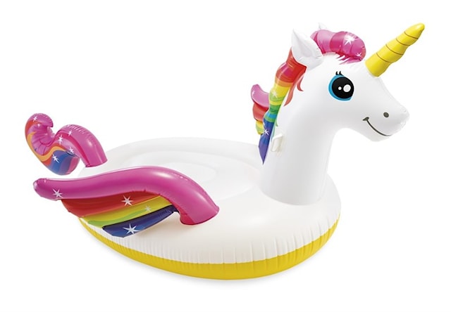 Produktbilde 1 for Ride-On Mega Unicorn Island 2,51 x 1,63 m, Intex