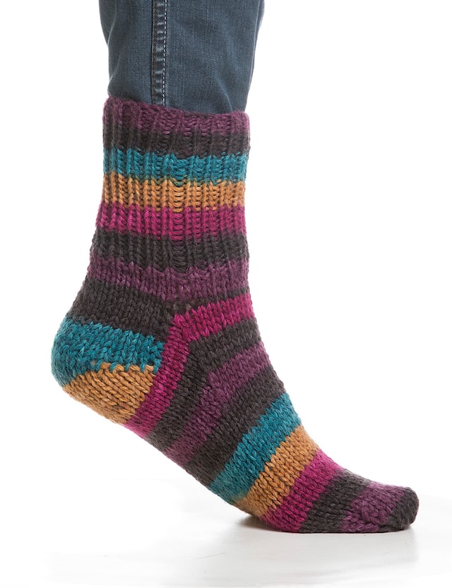 Produktbilde 2 for Raggen 150 g Multi lilla/oker 756 Viking Garn