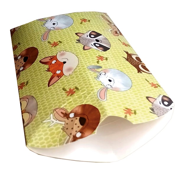 Produktbilde 8 for Ansiktsmasker og skattejakt Skogens dyr 5-pakning Fridolin