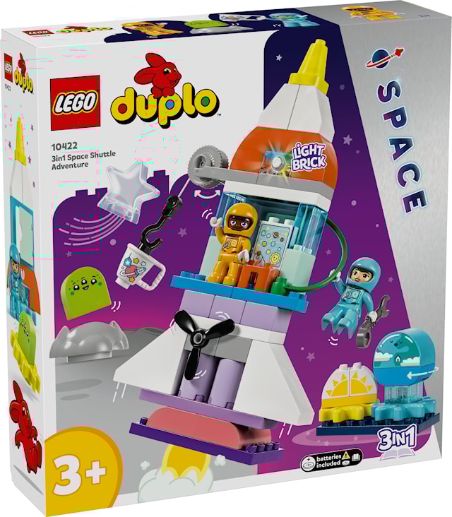 Produktbilde 1 for 3-i-1 Romfergeeventyr LEGO® DUPLO Town (10422)
