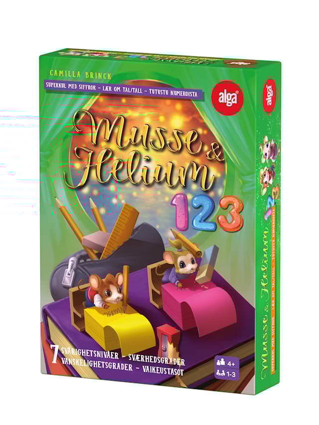 Produktbild 2 för Musse & Helium 123 Nordic, Alga