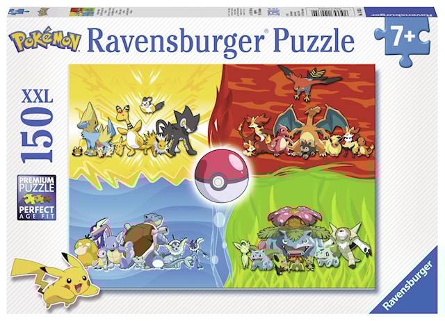 Tuotekuva 1 - Pokémon Palapelit 150 palaa Ravensburger