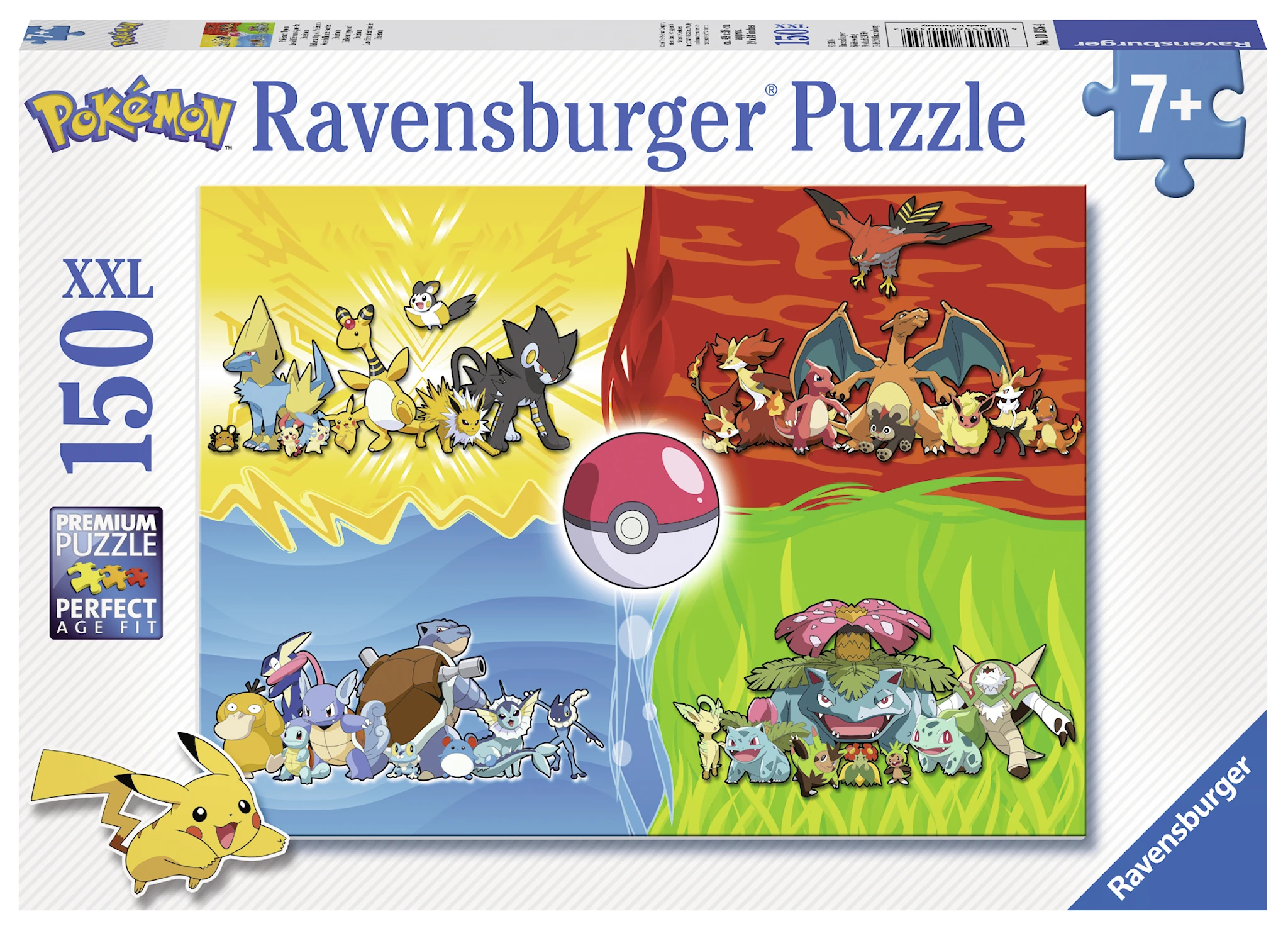 Produktbilde for Pokémon Puslespill 150 brikker Ravensburger