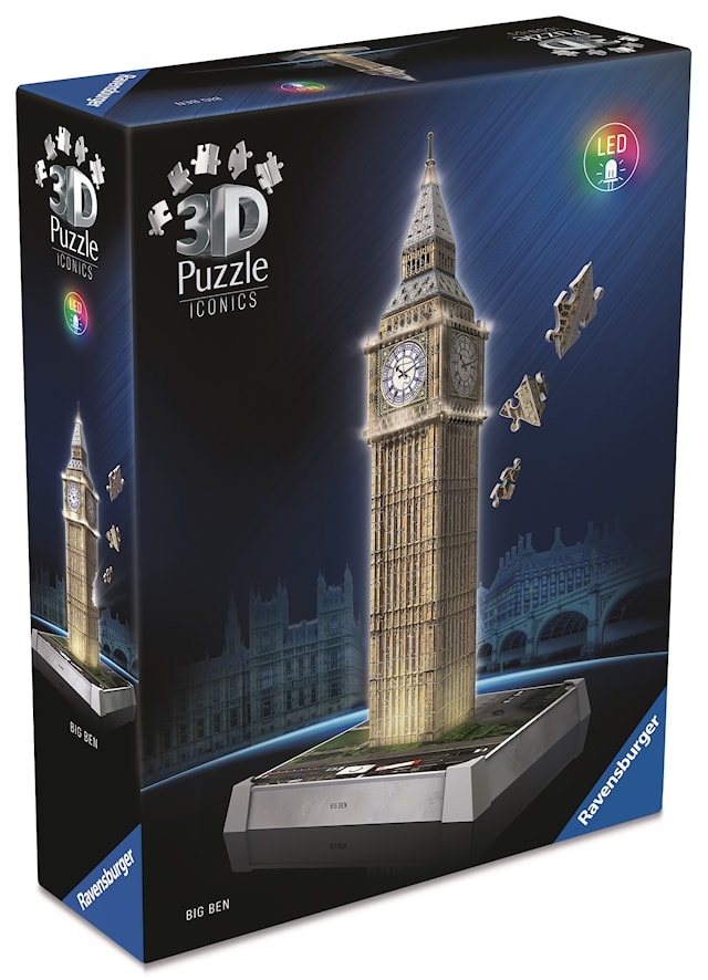 Tuotekuva 3 - Iconics Big Ben with Light 216p Ravensburger