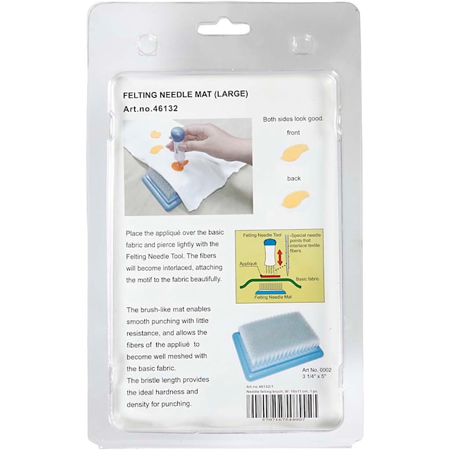 Tuotekuva 4 - Neulahuovutusharja, koko 16x11 cm, 1 kpl