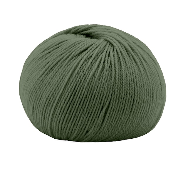 Vip merino/kasjmir garn 50 gr VERDE SCURO Lana Gatto