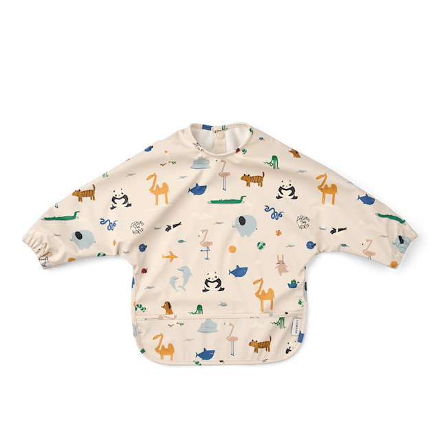 Tuotekuva 1 - Merle Painettu Huppuessuliina Arctic Sea / Ocean view