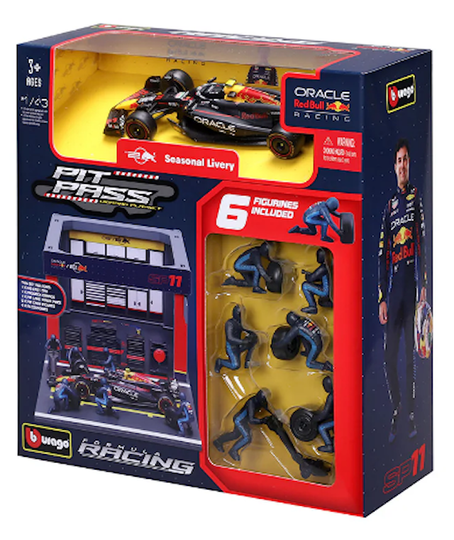 Tuotekuva 4 - 1:43 F1 Red Bull Racing RB20 2024 Pit Pass Diorama Perez